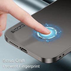 Streamer Series Micro Frosted Metal Paint PC Phone Case