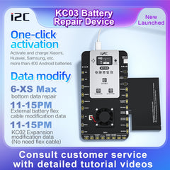 i2C KC03 Multi-function Battery Activation Detection Repair Device for iPhone 6-15 Pro Max / Android