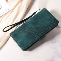 Embossed Rhombus Starry Leather Phone Case, For iPhone 12 Pro Max, For iPhone 12 / 12 Pro, For iPhone 11 Pro Max, For iPhone 11