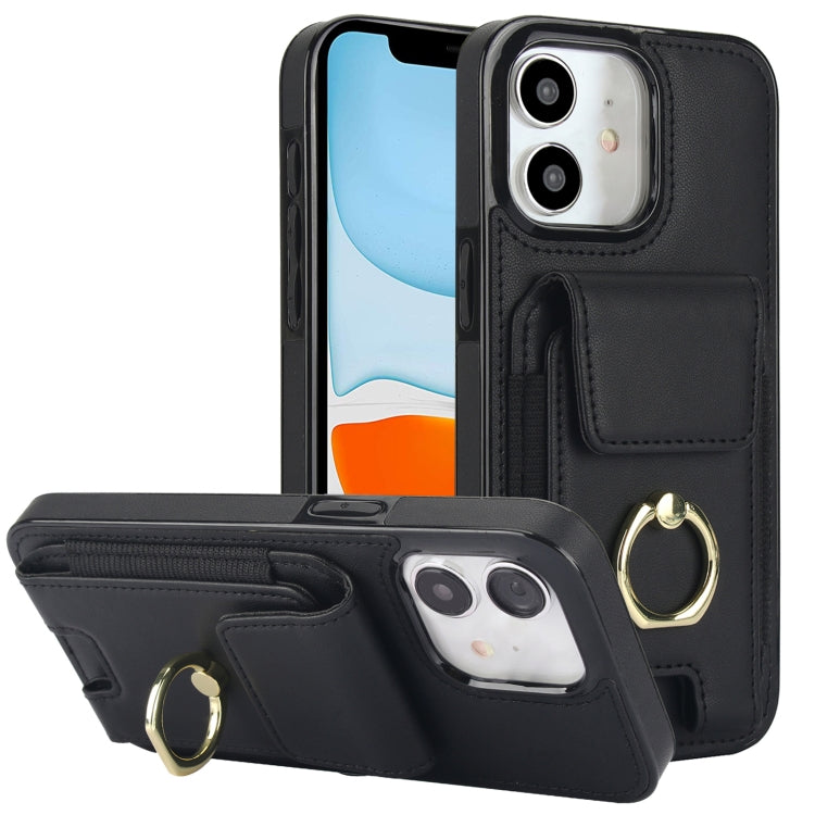 Elastic Card Bag Ring Holder Phone Case, Series 1