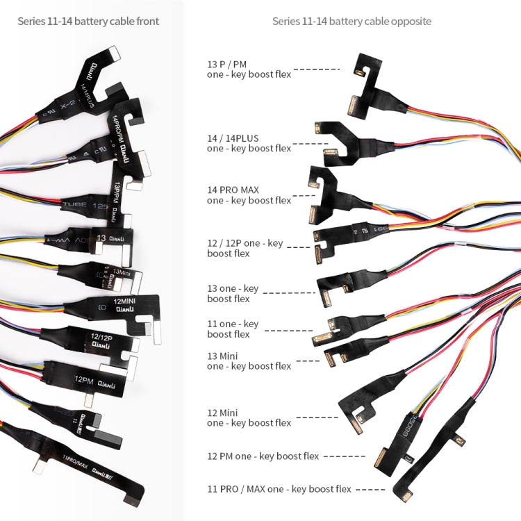 QianLi Generation 7th iPower Pro Max DC Power Control Test Cable for iPhone 6-14 Series