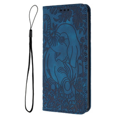 Retro Elephant Embossed Leather Phone Case, For iPhone 11, For iPhone 11 Pro