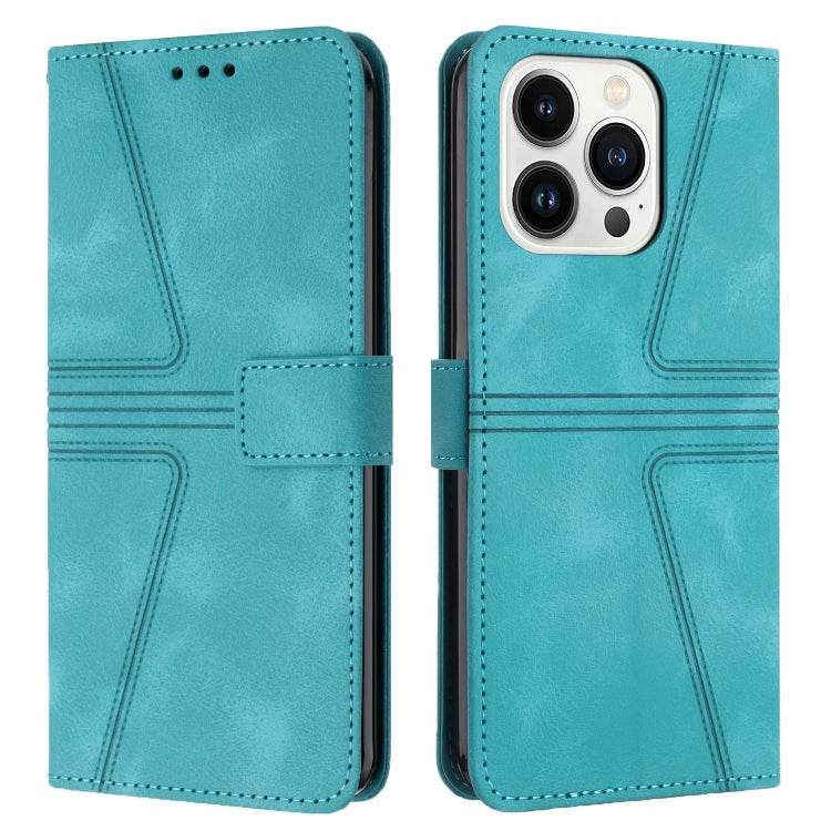 Triangle Solid Color Leather Phone Case, Series 1