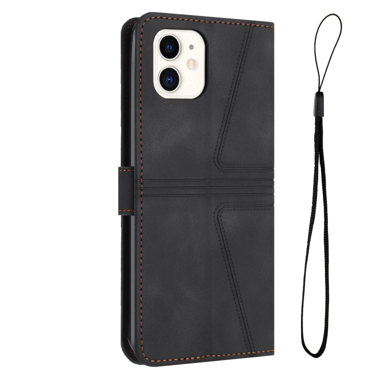 Triangle Solid Color Leather Phone Case, Series 1