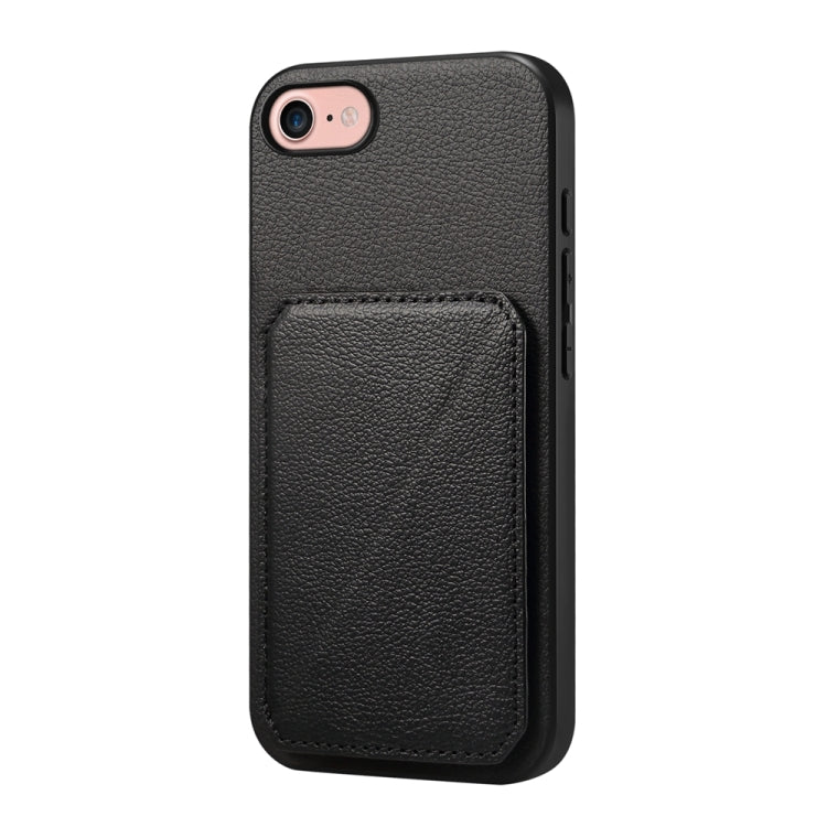 D04 Calf Texture Dual Card Slot Holder Phone Case, Series 1