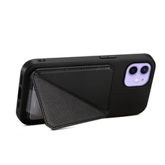 D04 Calf Texture Dual Card Slot Holder Phone Case, Series 1