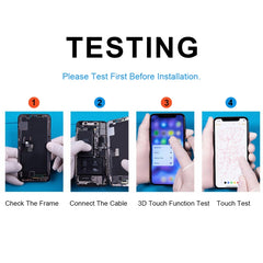 DD OLED LCD Screen with Digitizer Full Assembly, Remove IC Need Professional Repair