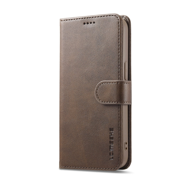 LC.IMEEKE Calf Texture Horizontal Flip Leather Case