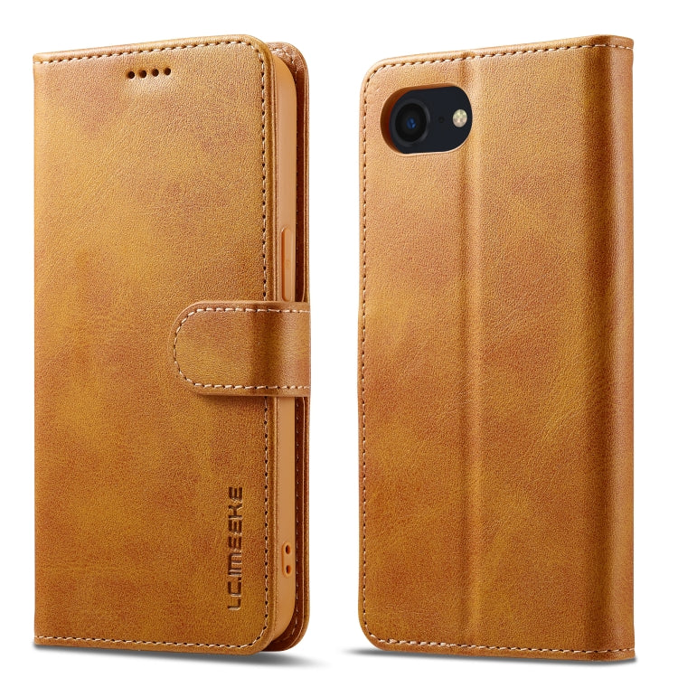 LC.IMEEKE Calf Texture Horizontal Flip Leather Case