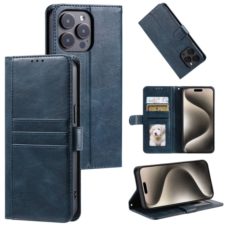 Simple 6-Card Wallet Leather Phone Case, Series 1