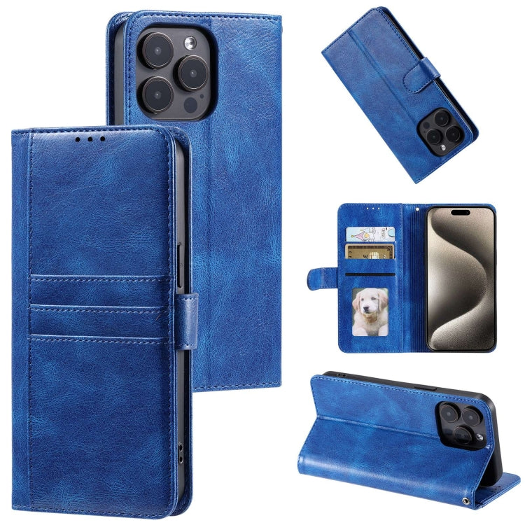 Simple 6-Card Wallet Leather Phone Case, Series 1