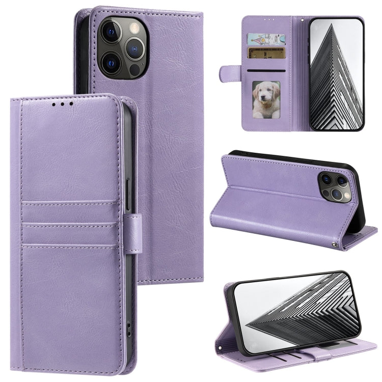 Simple 6-Card Wallet Leather Phone Case, For iPhone 12 mini, For iPhone 11 Pro Max, For iPhone 11