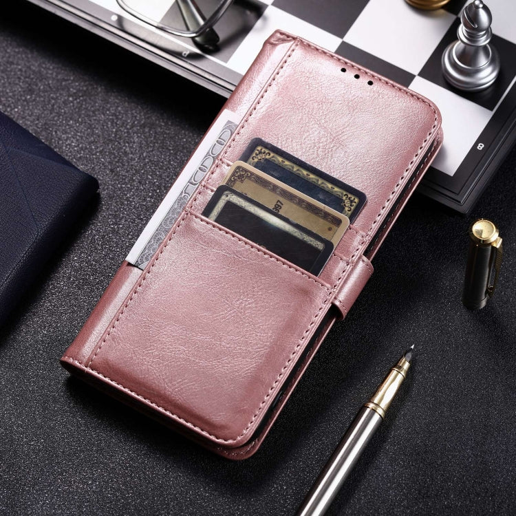 Simple 6-Card Wallet Leather Phone Case, Series 1