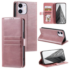 Simple 6-Card Wallet Leather Phone Case, Series 1