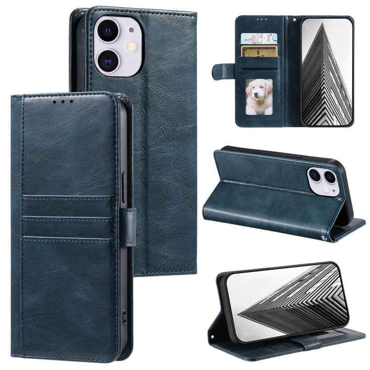 Simple 6-Card Wallet Leather Phone Case, Series 1