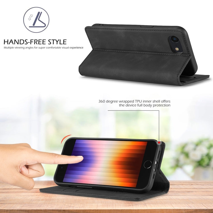 LC.IMEEKE Strong Magnetism Microfiber Leather Phone Case