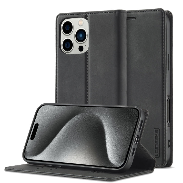 LC.IMEEKE Strong Magnetism Microfiber Leather Phone Case