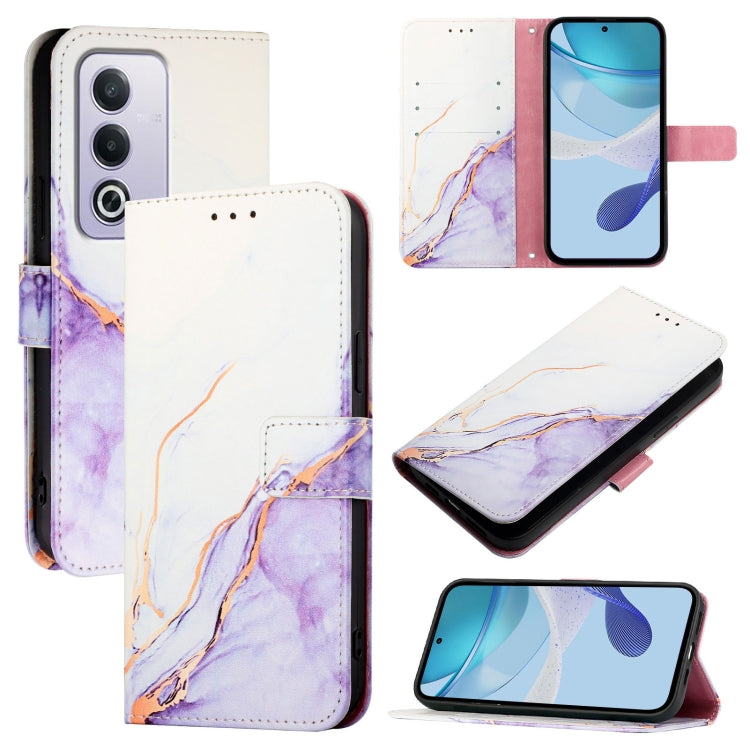 PT003 Marble Pattern Flip Leather Phone Case, For OPPO Reno12 Global, For OPPO A60 4G Global, For OPPO A2 Pro 5G / A3 Pro 5G, For OPPO A3 Pro 5G Global