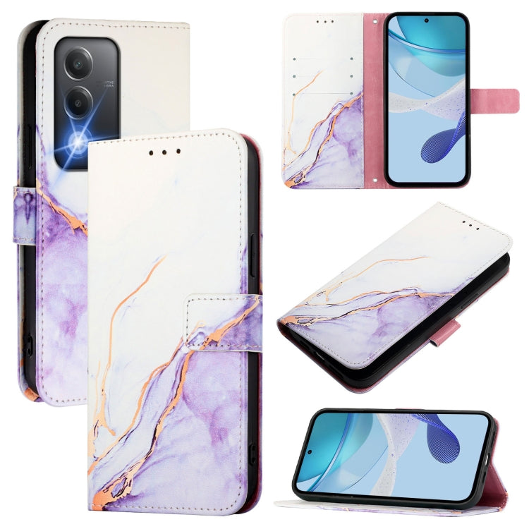 PT003 Marble Pattern Flip Leather Phone Case, Series 1