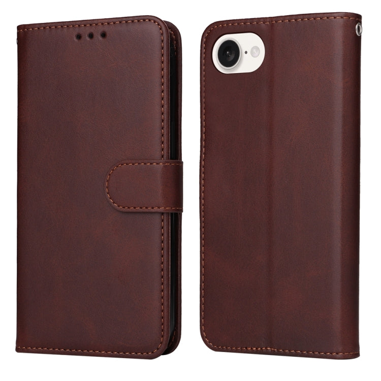 Classic Calf Texture Flip Leather Phone Case