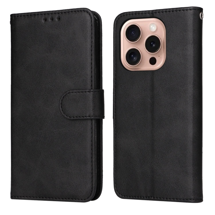 Classic Calf Texture Flip Leather Phone Case