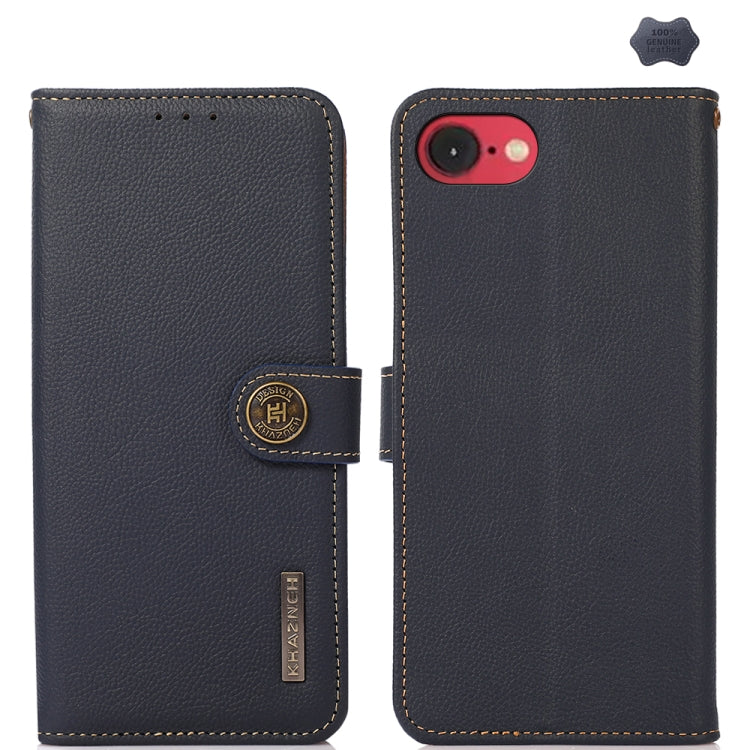 KHAZNEH Custer Genuine Leather RFID Phone Case