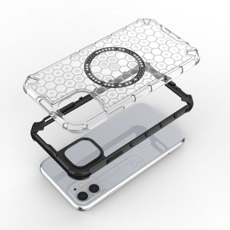 Honeycomb Magnetic Ring Shockproof Phone Case, Series 1