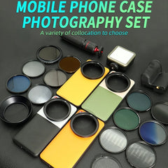 For Xiaomi 14 Ultra JSR Phone Case Filter Kit, 4 in 1 Anti-glare Set, 6 in 1 Landscape Set, 7 in 1 Set, 16 in 1 Full Set, 9 in 1 Set, 8 in 1 Set, 10 in 1 Set, 6 in 1 SLR Set, 6 in 1 SLR Upgrade Set