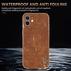 AZNS Electroplated Frame Crocodile Texture Full Coverage Phone Case, Series 1