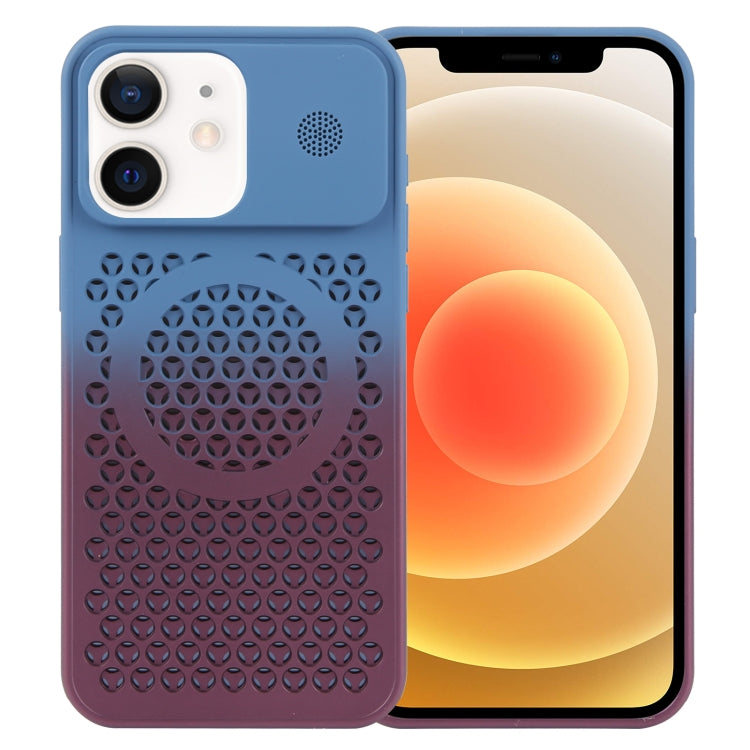 Gradient Color Honeycomb Aromatherapy MagSafe Phone Case, Series 1