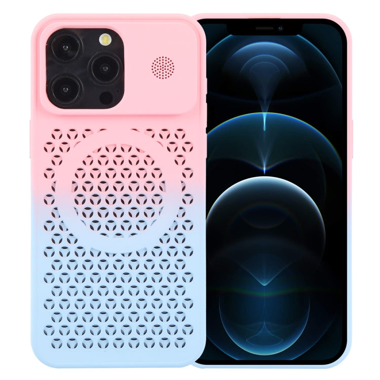 Gradient Color Honeycomb Aromatherapy MagSafe Phone Case, Series 1