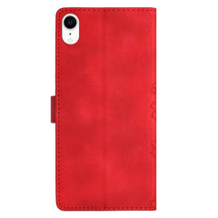 Cherry Blossom Butterfly Skin Feel Embossed PU Phone Case, For iPhone XS / X, For iPhone XR, For iPhone XS Max