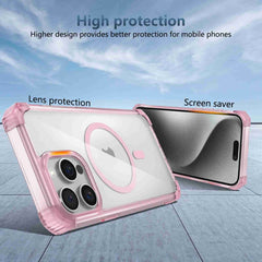 Transparent MagSafe Magnetic Phone Case, Series 1