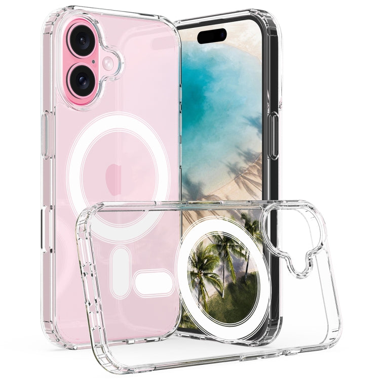 MagSafe Clear Acrylic PC Hybrid TPU Phone Case