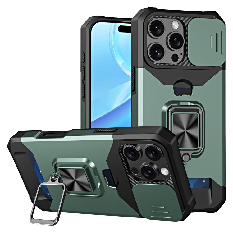 Camera Shield Card Slot PC+TPU Phone Case, Series 1