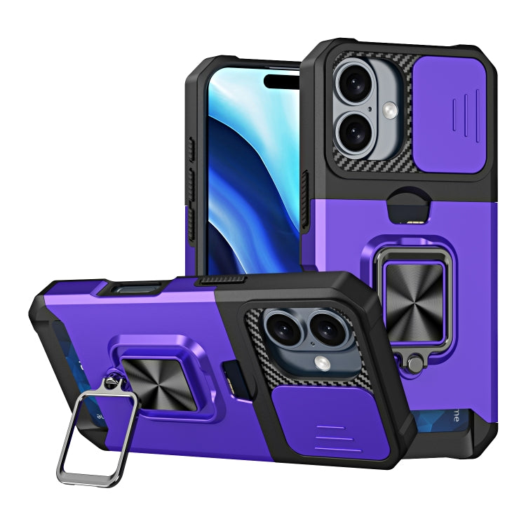 Camera Shield Card Slot PC+TPU Phone Case, Series 1