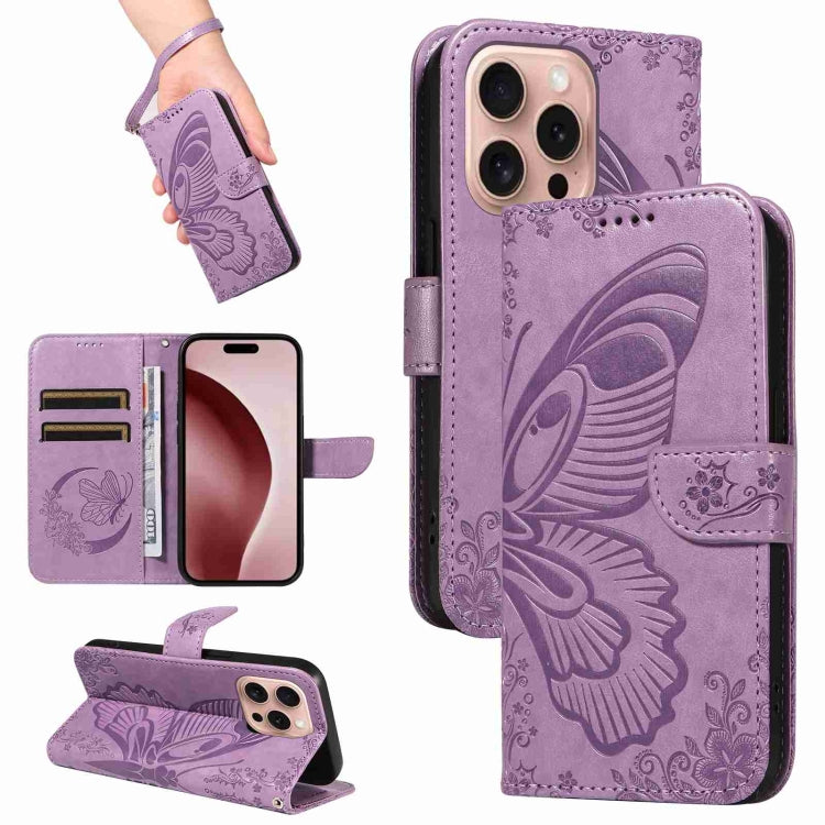 Swallowtail Butterfly Embossed Leather Phone Case