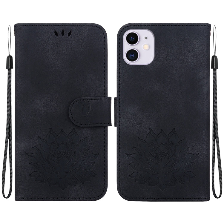 Lotus Embossed Leather Phone Case, Series 1