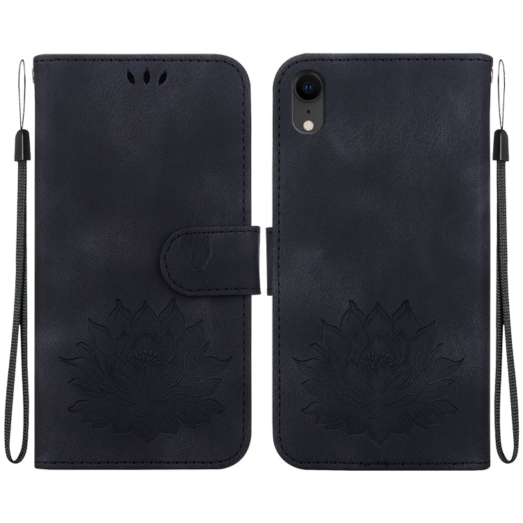 Lotus Embossed Leather Phone Case, Series 1