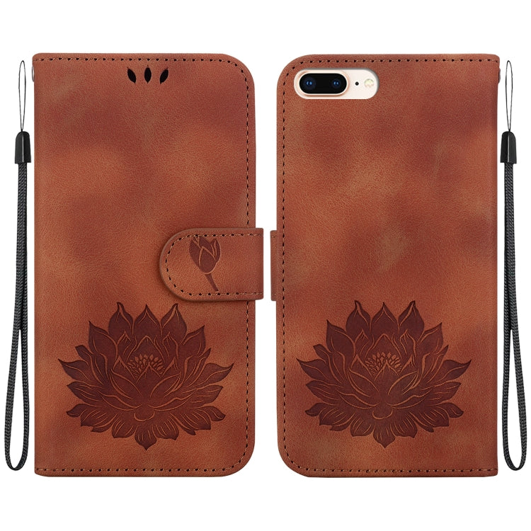 Lotus Embossed Leather Phone Case, Series 1