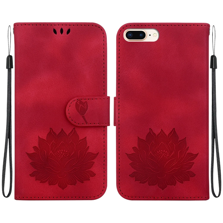 Lotus Embossed Leather Phone Case, Series 1