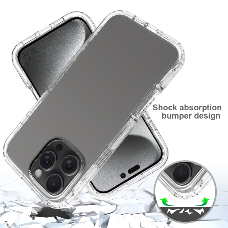 Clear TPU Hybrid PC Shockproof Phone Case