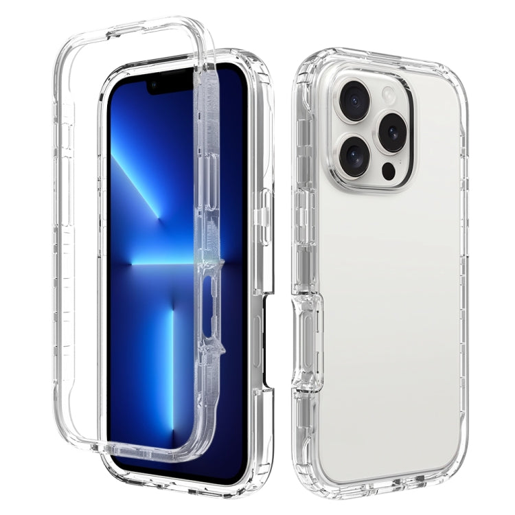 Clear TPU Hybrid PC Shockproof Phone Case