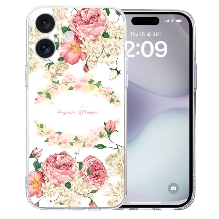 Colored Drawing Pattern Transparent TPU Phone Case, Series 1