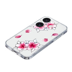 Colored Drawing Pattern Transparent TPU Phone Case, Series 1