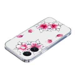 Colored Drawing Pattern Transparent TPU Phone Case, Series 1