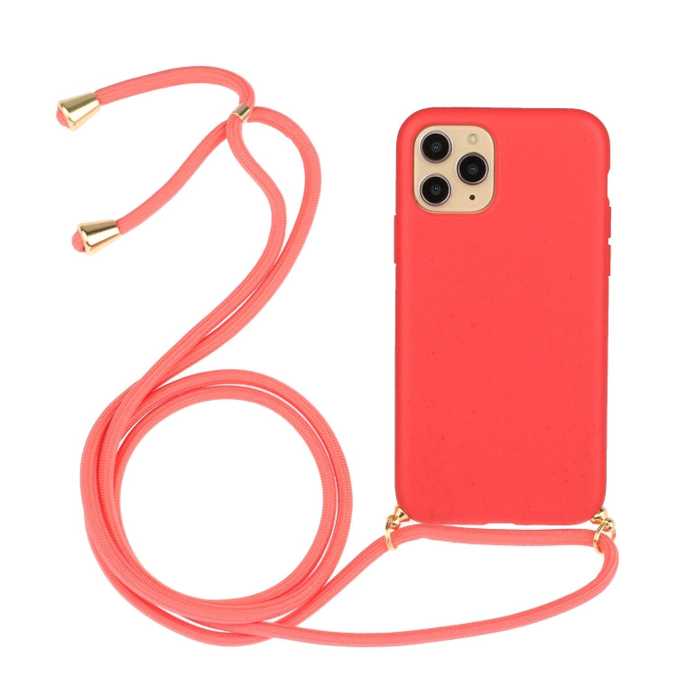 Wheat Straw Material + TPU Phone Case with Lanyard, Series 1