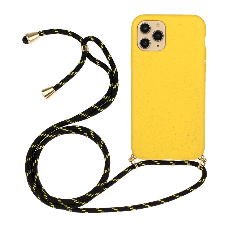 Wheat Straw Material + TPU Phone Case with Lanyard, Series 1