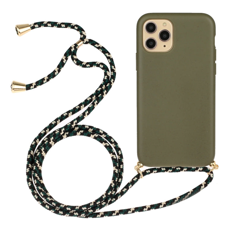 Wheat Straw Material + TPU Phone Case with Lanyard, Series 1