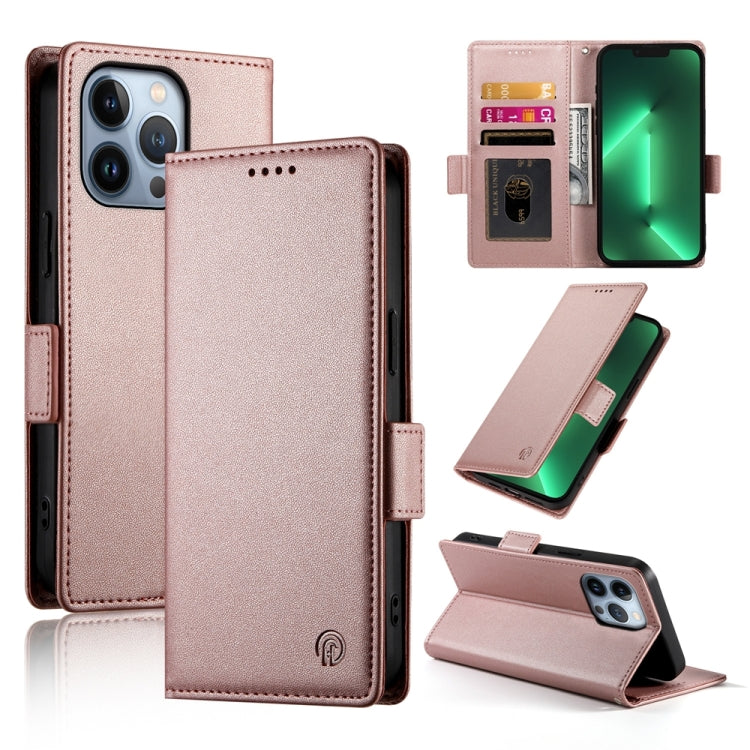 Side Buckle Magnetic Frosted Leather Phone Case, Series 1